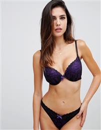 Ann Summers Darcy double boost padded plunge bra in purple από το Asos
