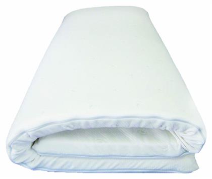 Ανώστρωμα Memory Foam Υπέρδιπλο Memory Foam με Αποσπώμενο Κάλυμμα & Λάστιχα Εφαρμογής 160x200x5εκ. Anna Riska