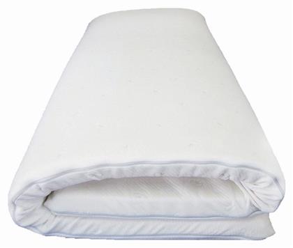 Ανώστρωμα Memory Foam Μονό με Αποσπώμενο Κάλυμμα 90x200x5εκ. Anna Riska