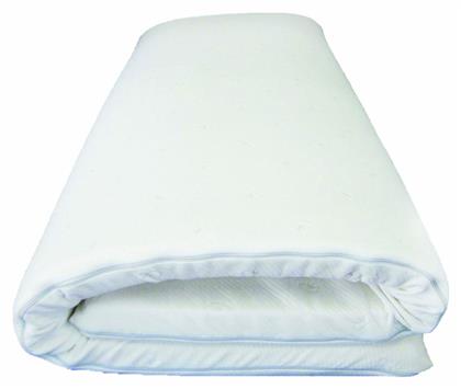 Ανώστρωμα Memory Foam Μονό Memory Foam με Αποσπώμενο Κάλυμμα & Λάστιχα Εφαρμογής 100x200x5εκ. Anna Riska
