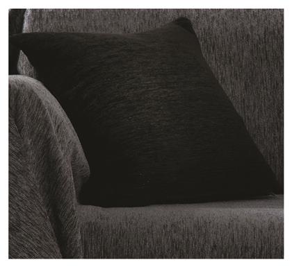Μαξιλάρι Καναπέ 1300 Μαύρο 55x55εκ. Anna Riska