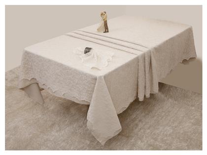 Ράνερ Βαμβακερό με Δαντέλα Σετ 2τμχ 2330 2 Ivory 45x145εκ. Anna Riska