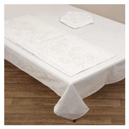 Τραπεζομάντηλο Βαμβακερό 2410 Ivory 165x260εκ. Anna Riska