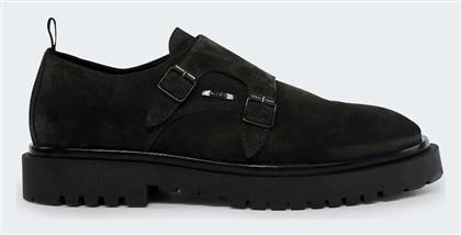 Suede Ανδρικά Casual Παπούτσια Γκρι Antony Morato
