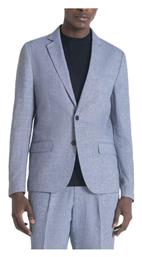 ANTONY MORATO ZELDA SLIM FIT BLAZER MEN ANTONY MORATO ΓΚΡΙ- ΜΠΛΕ (MMJS00025-FA950177-7073) - Antony Morato