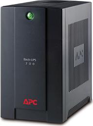 APC BACK-UPS 700 Line-Interactive 700VA 390W με 4 Schuko Πρίζες από το e-shop