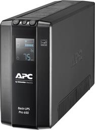 APC Back UPS Pro 650 Line-Interactive 650VA 390W με 6 IEC Πρίζες από το e-shop