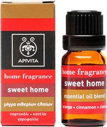 Apivita Αρωματικά Έλαια Sweet Home με Κανέλλα και Πορτοκάλι 10ml από το Pharm24