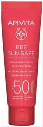Bee Sun Safe Hydra Fresh SPF50 Αντηλιακό Gel Apivita