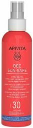 Bee Sun Safe Hydra Melting Ultra Light SPF30 Αντηλιακή Λοσιόν 200ml Apivita