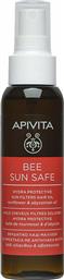 Apivita Bee Sun Safe Hydra Protection Oil Αντηλιακό Μαλλιών Spray 100ml