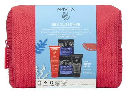 Bee Sun Safe Κρέμα Προσώπου Κατά Πανάδων & Ρυτίδων Spf50+ 50ml Apivita