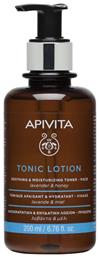 Lotion Τόνωσης Καταπραϋντική & Ενυδατική με Μέλι & Λεβάντα 200ml Apivita