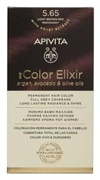 My Color Elixir 5.65 Καστανό Ανοιχτό Κόκκινο Μαονί Apivita