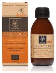 Propolis Kids Σιρόπι για Ξηρό Βήχα Μέλι & Θυμάρι 150ml Apivita