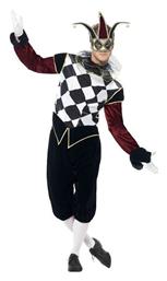 Αποκριάτικη Ανδρική Στολή Gothic Venetian Harlequin - Fun Fashion