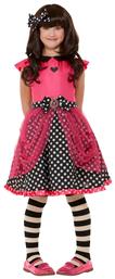 Αποκριάτικη Παιδική Στολή Santoro Gorjuss The Ladybird - Fun Fashion