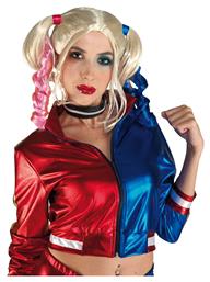 Αποκριάτικη Περούκα με Κοτσίδες Ξανθιά - Clown Republic