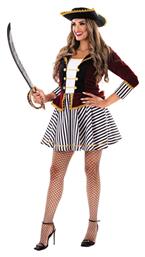 Αποκριάτικη Στολή Pirate Woman Of Red Sea ( Fashion) - Fun Fashion