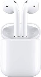 Apple AirPods (2nd generation) Earbud Bluetooth Handsfree Ακουστικά με Θήκη Φόρτισης Λευκά από το Kotsovolos