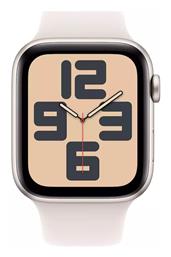 Watch SE 2024 40mm Starlight με Starlight Sport Band (S/M) Apple