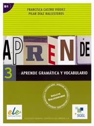 APRENDE 3 GRAMATICA Y VOCABULARIO - SGEL Ele