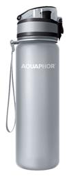 City Filter Bottle με Φίλτρο 500ml Γκρι Aquaphor