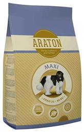 Maxi 15kg Ξηρά Τροφή για Ενήλικους Σκύλους Μεγαλόσωμων Φυλών με Κρέας Araton