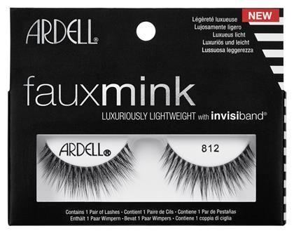 Faux Mink Ψεύτικες Βλεφαρίδες 812 σε Μαύρο χρώμα Ardell