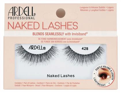 Naked Ψεύτικες Βλεφαρίδες 428 σε Μαύρο χρώμα 61591 Ardell