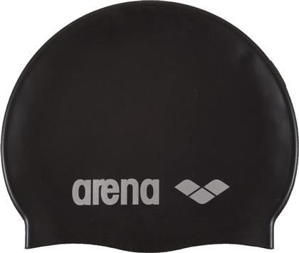 Arena Classic Σκουφάκι Κολύμβησης Ενηλίκων από Σιλικόνη Μαύρο από το Plus4u