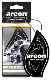 Αρωματική Καρτέλα Κρεμαστή Αυτοκινήτου Mon Crystal Black Areon