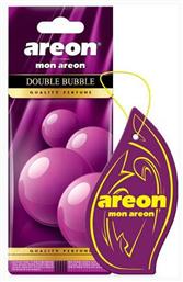 Αρωματική Καρτέλα Κρεμαστή Αυτοκινήτου Mon Double Bubble Areon