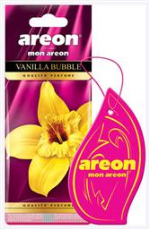 Αρωματική Καρτέλα Κρεμαστή Αυτοκινήτου Mon Vanilla Bubble Areon