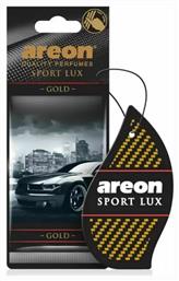 Αρωματική Καρτέλα Κρεμαστή Αυτοκινήτου Sport Lux Gold Areon