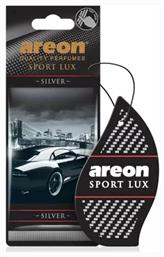Αρωματική Καρτέλα Κρεμαστή Αυτοκινήτου Sport Lux Silver Areon