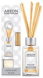 Αρωματικό Χώρου με Sticks Silver Linen 85ml Areon