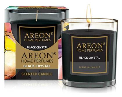Αρωματικό Κερί σε Βάζο με Άρωμα Black Crystal 120gr Areon