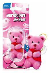 Αρωματικό Κρεμαστό Αυτοκινήτου Smile Bubble Gum Areon