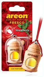 Κρεμαστό Αρωματικό Υγρό Αυτοκινήτου Fresco Strawberry 4ml Areon