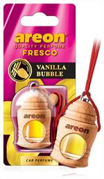 Κρεμαστό Αρωματικό Υγρό Αυτοκινήτου Fresco Vanilla Bubble 4ml Areon