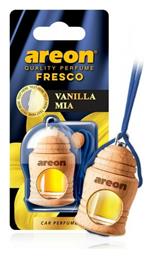 Κρεμαστό Αρωματικό Υγρό Αυτοκινήτου Fresco Vanilla Mia 4ml Areon