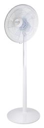 Standy Evo Ανεμιστήρας Ορθοστάτης 55W Διαμέτρου 40cm με Τηλεχειριστήριο White Argo
