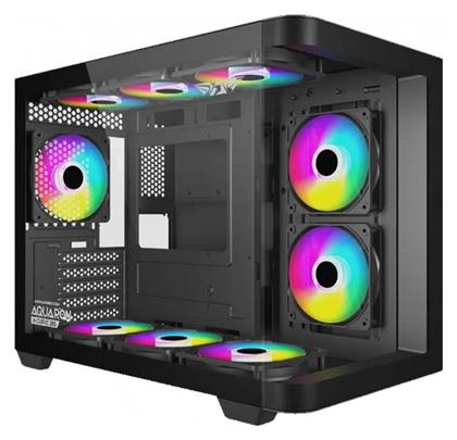 Aquaron X-curve 285 Gaming Mini Tower με Πλαϊνό Παράθυρο Armaggeddon
