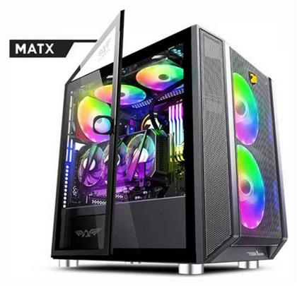 Tessaraxx Core 1 Gaming Micro Tower με Πλαϊνό Παράθυρο Armaggeddon
