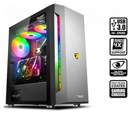 Tessaraxx Core 11 Gaming Midi Tower με Πλαϊνό Παράθυρο Armaggeddon