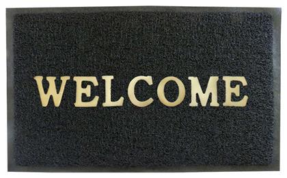 Αντιολισθητικό Πατάκι Εισόδου Welcome Μαύρο 90x120εκ. Art et Lumiere