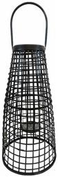 Φαναράκι Bamboo Επιδαπέδιο Μαύρο 34x34x68εκ. Art et Lumiere