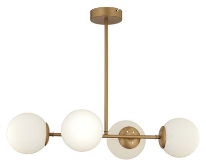 Delphinus Κρεμαστό Φωτιστικό Χρυσό 85x60εκ. ArteLibre