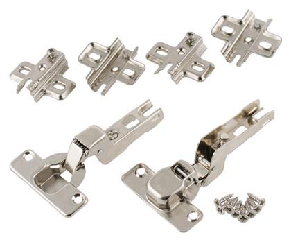 Μεντεσές Ντουλαπιού Αντιμέτρου από Μέταλλο 110° Πλήρες Άνοιγμα 04012640 ArteLibre